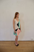 2000s marc by marc jacobs colourblock dress