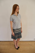2000s missoni scallop skirt