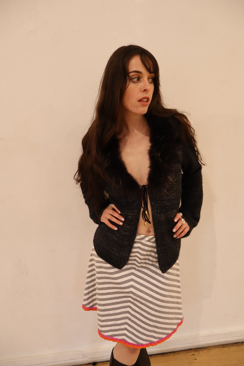 vintage moschino cheap and chic skirt