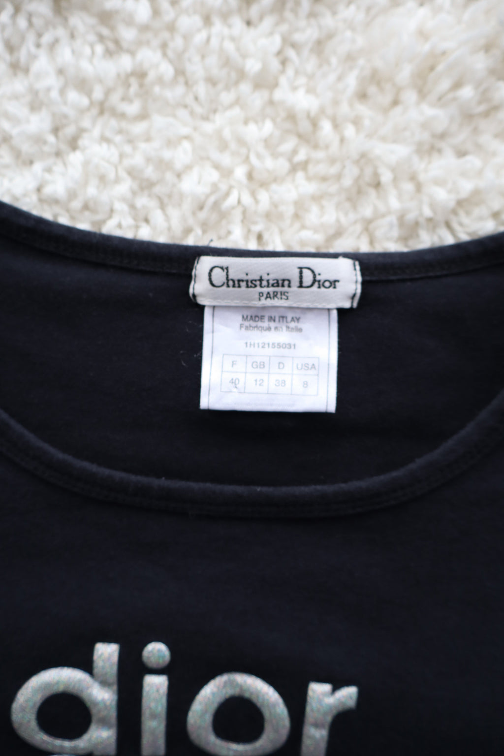 2000s christian dior tee