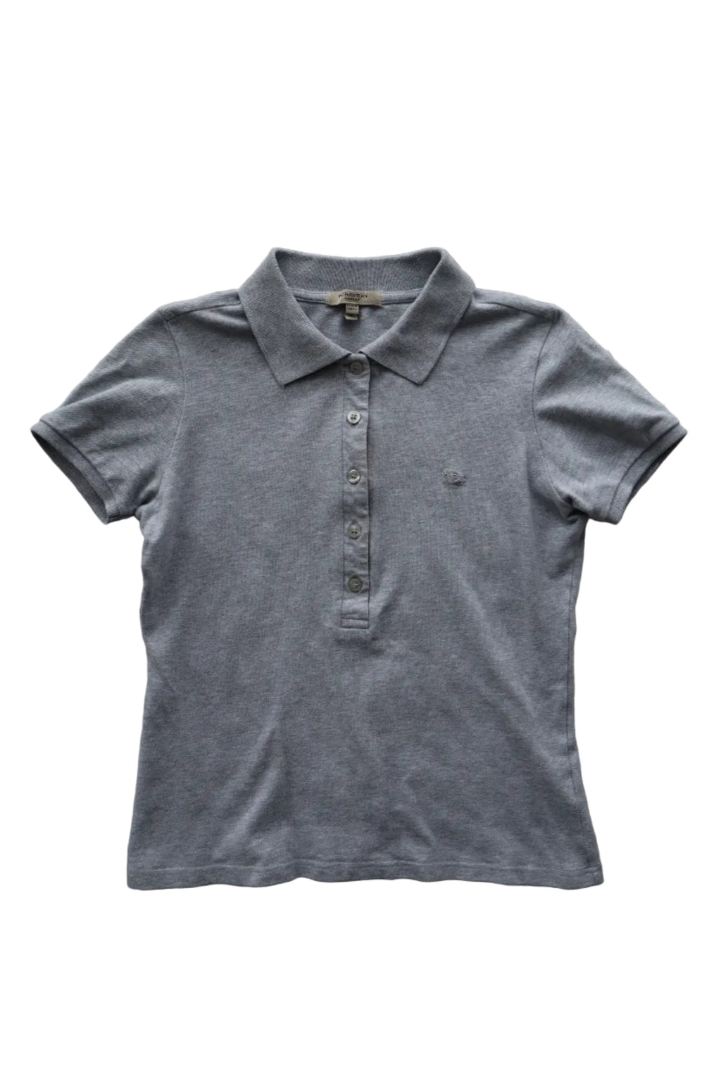 short sleeved burberry polo