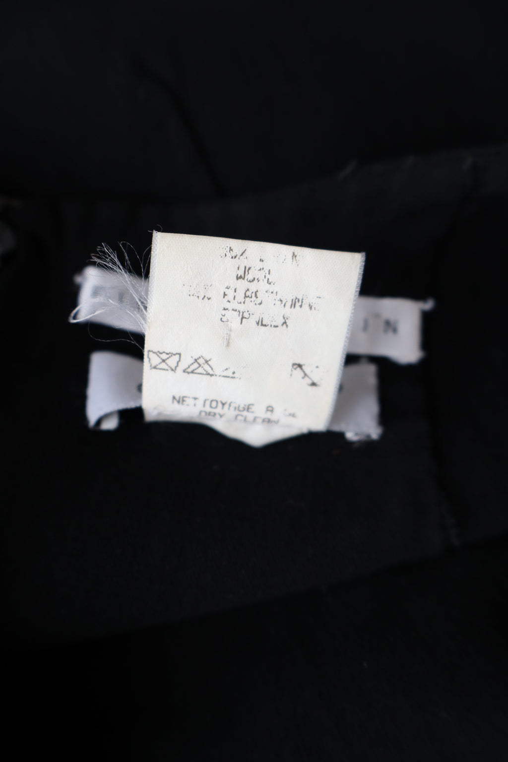 vintage céline black halter dress