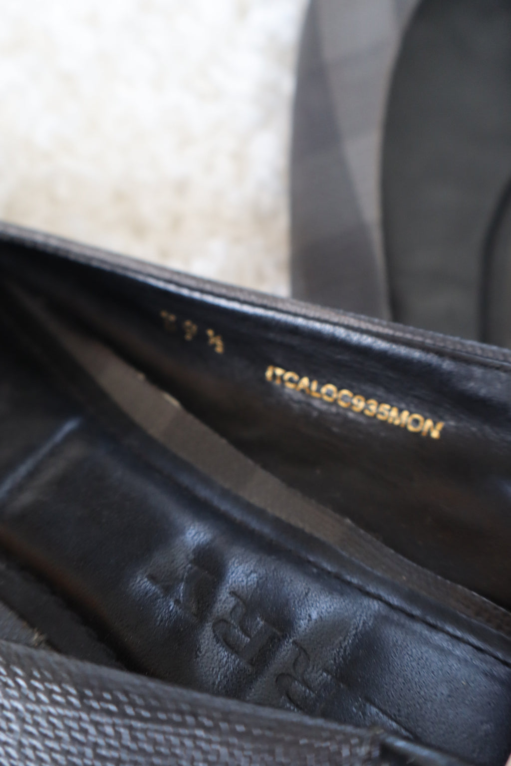 burberry nova check ballet flats